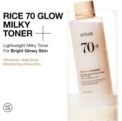 Anua - Rice 70 Glow Milky Toner