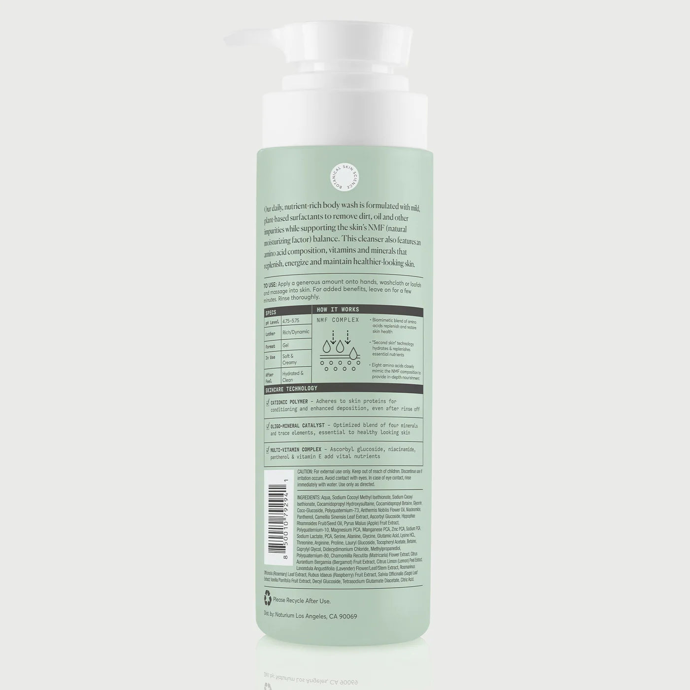 Naturium The Multi-Vitamin Daily Nutrients Body Wash 500ml
