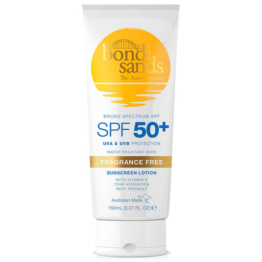 Bondi Sands SPF 50+ Sunscreen Lotion Fragrance Free