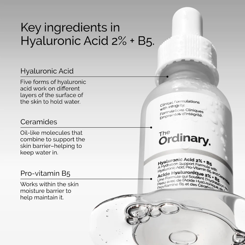 The Ordinary Hyaluronic acid 2% + B5 With Ceramides