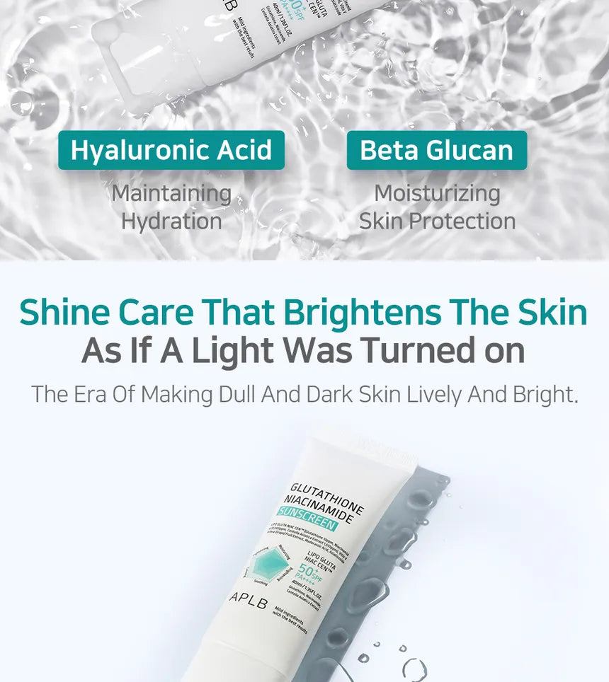 APLB - Glutathione Niacinamide Sunscreen