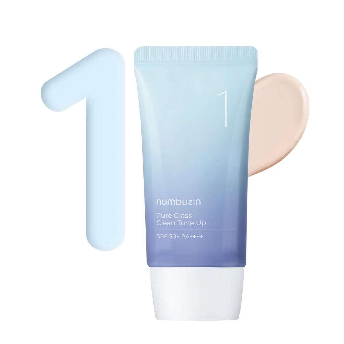 Numbuzin No. 1 Pure Glass Clean Tone up  SPF 50+PA++++