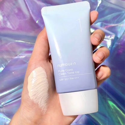 Numbuzin No. 1 Pure Glass Clean Tone up  SPF 50+PA++++