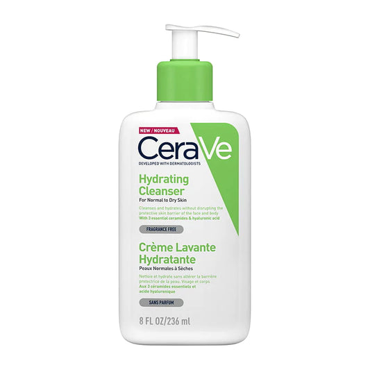 CeraVe Hydrating Cleanser For Normal To Dry Skin With Ceramides